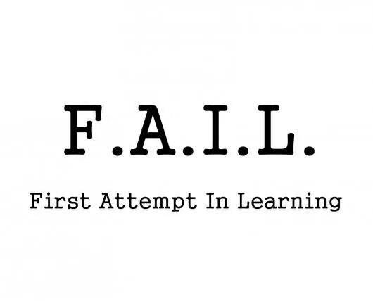 Failure is Just the Beginning